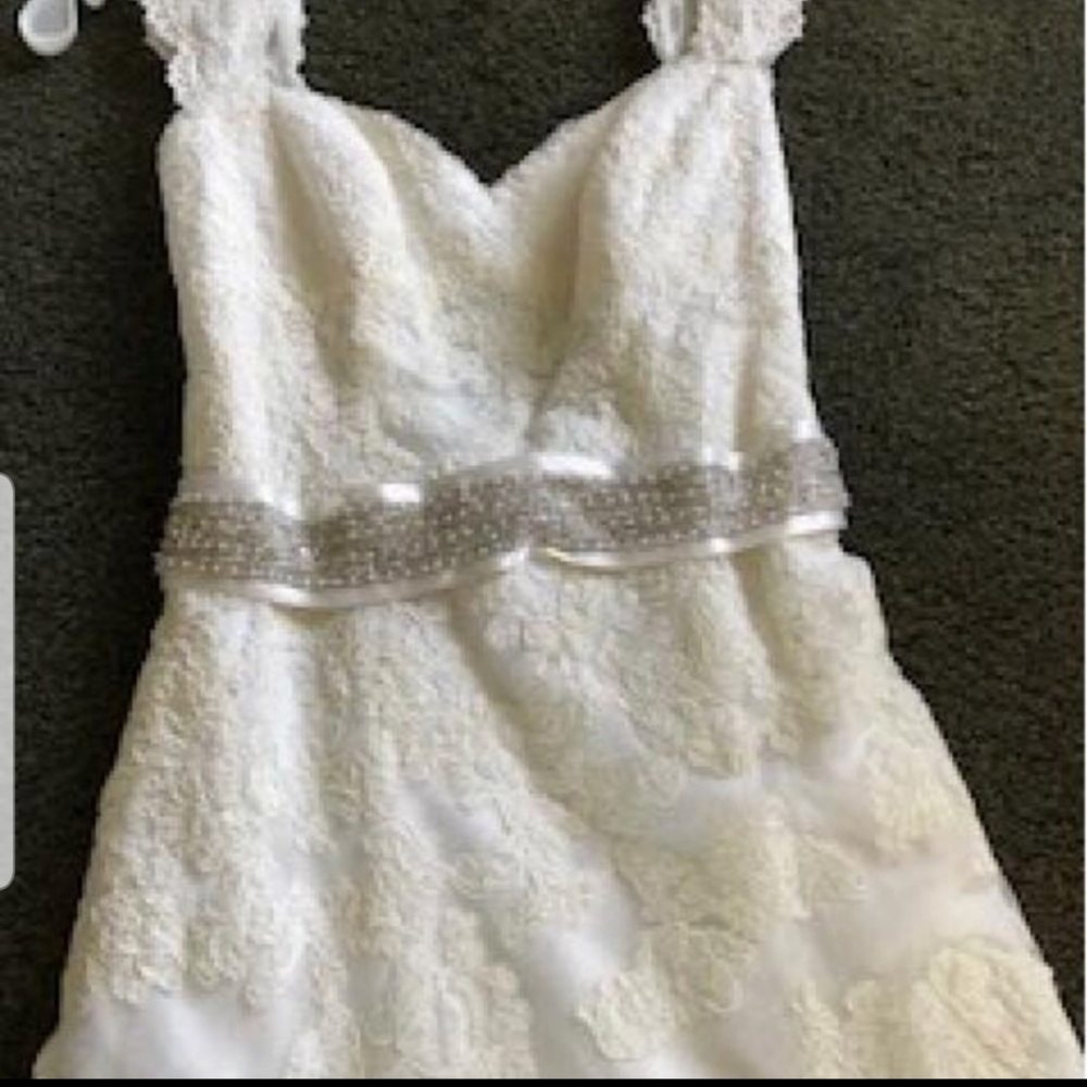 David’s Bridal wedding dress